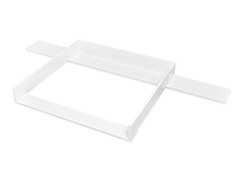 I Love My Kid Cambiador de bebé para cómoda Amplia hemnes, Blanco