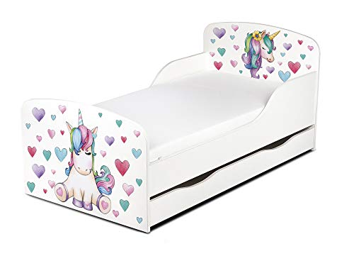 Leomark Cama Infantil Completa de Madera 140/70