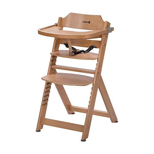 Safety 1st Timba Trona de madera con bandeja
