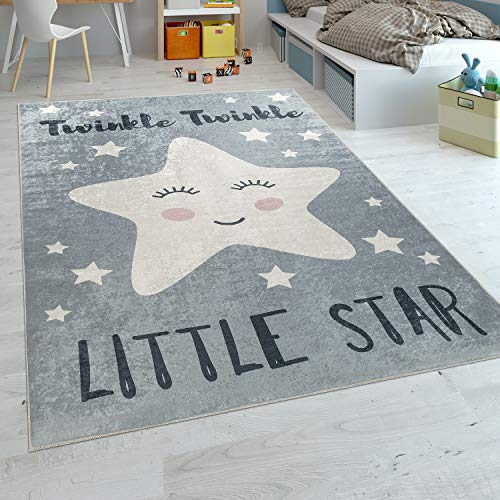 Paco Home Alfombra Habitación Infantil Moderna Lavable