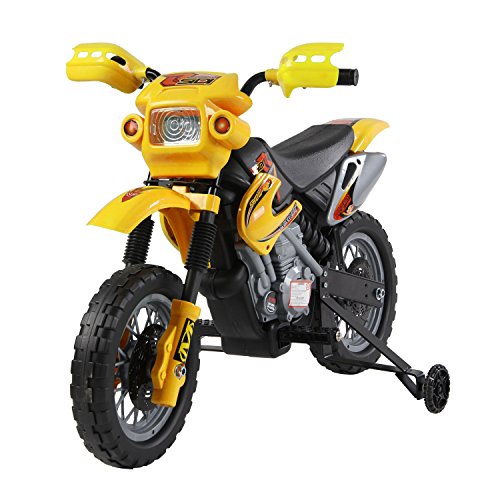 HOMCOM Moto Electrica Infantil Bateria 6V Recargable