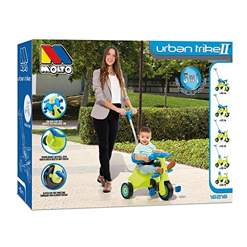 Triciclo Infantil Molto Urban Trike II City 5 en 1